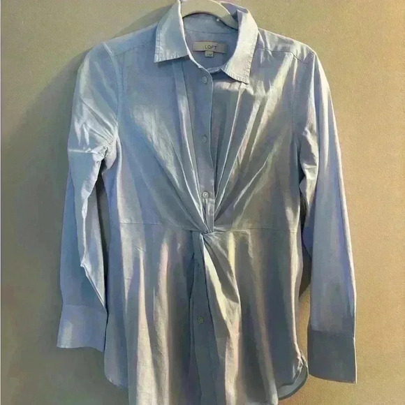EUC LOFT EVERYDAY TUNIC SHIRT
SIZE:2 - Picture 6 of 7